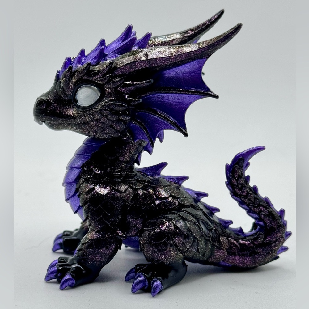 Purple and Black Dragon Baby